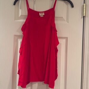 Mission tank top red